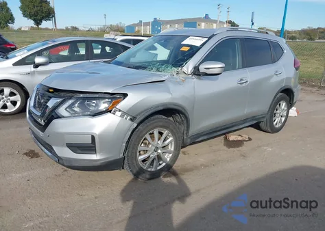 2018 Nissan Rogue Sv from USA, damaged, VIN KNMAT2MV9JP558404
